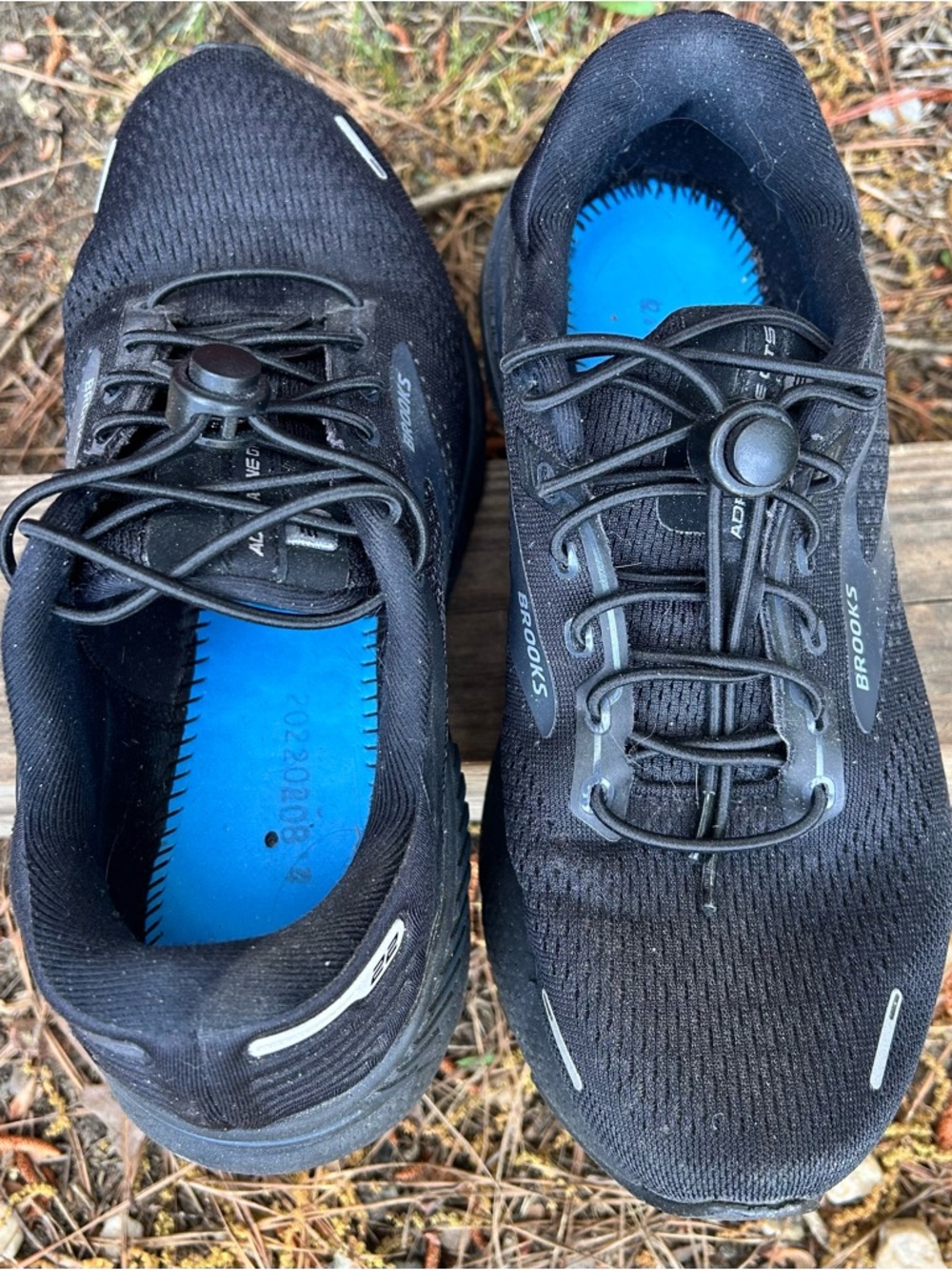 Brooks Womens 8D Adrenaline GTS 22 1203531D020 Black Running Shoes *no Insoles* - Picture 11 of 13